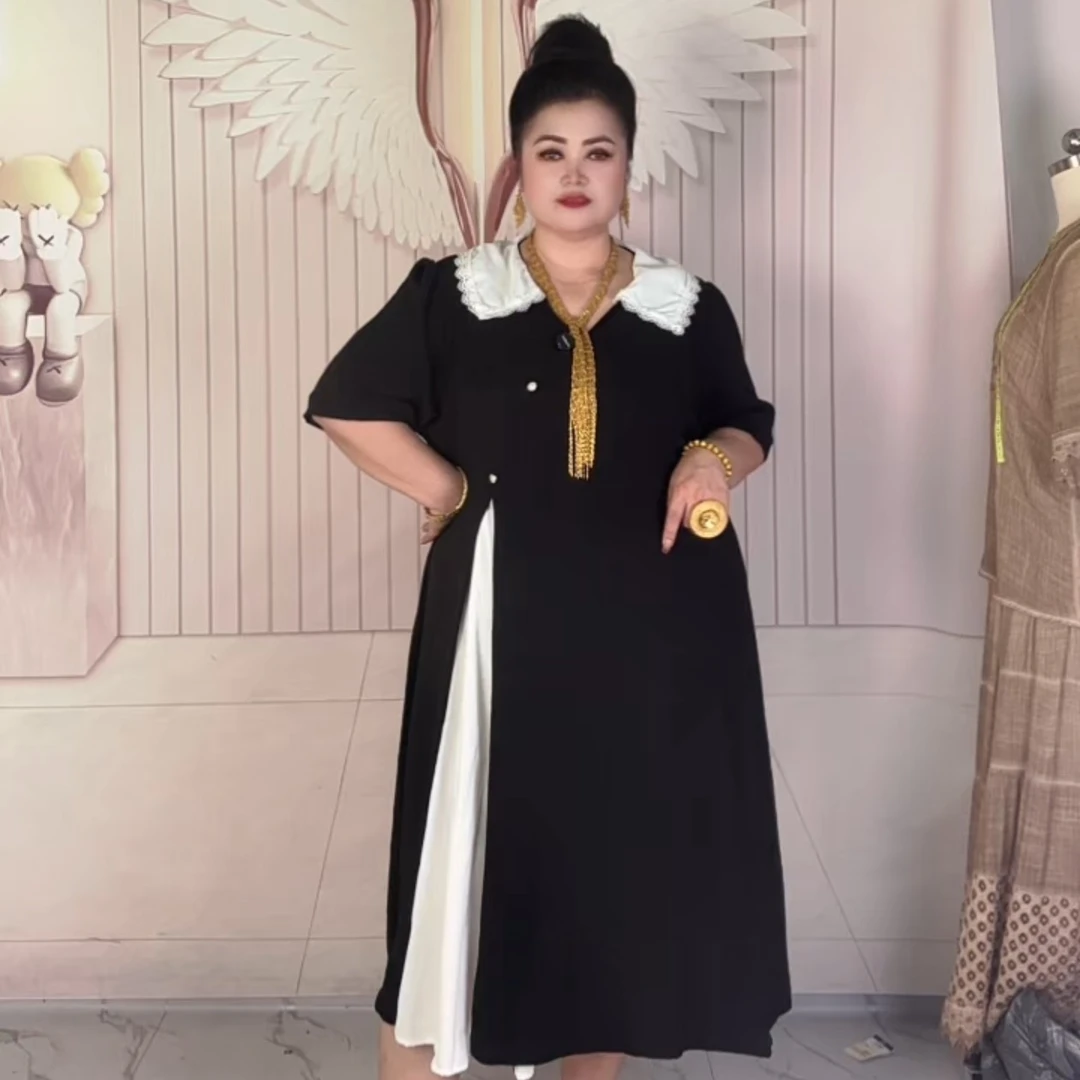 胖美女大码女装大码连衣裙111