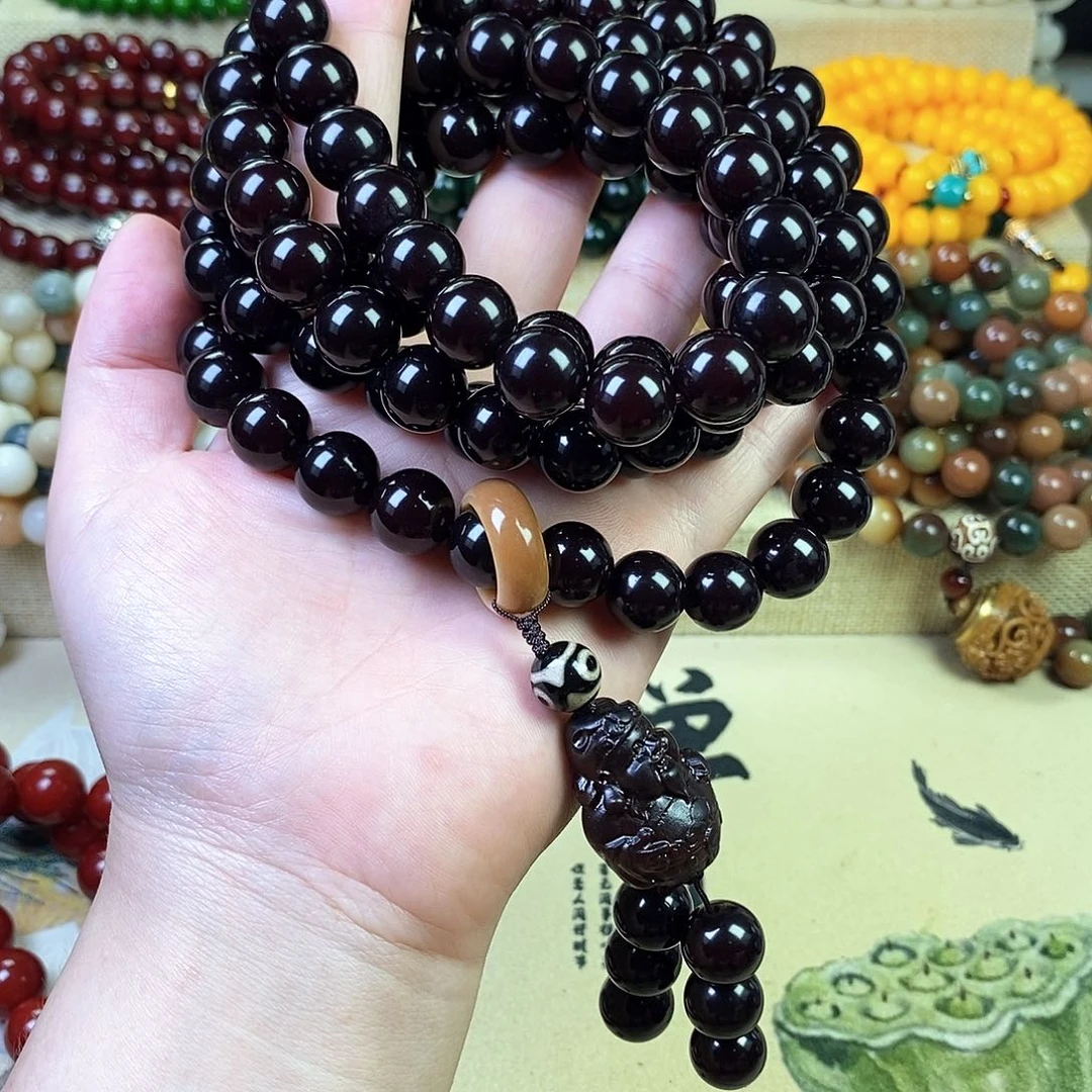 白玉菩提手串生****华菩提