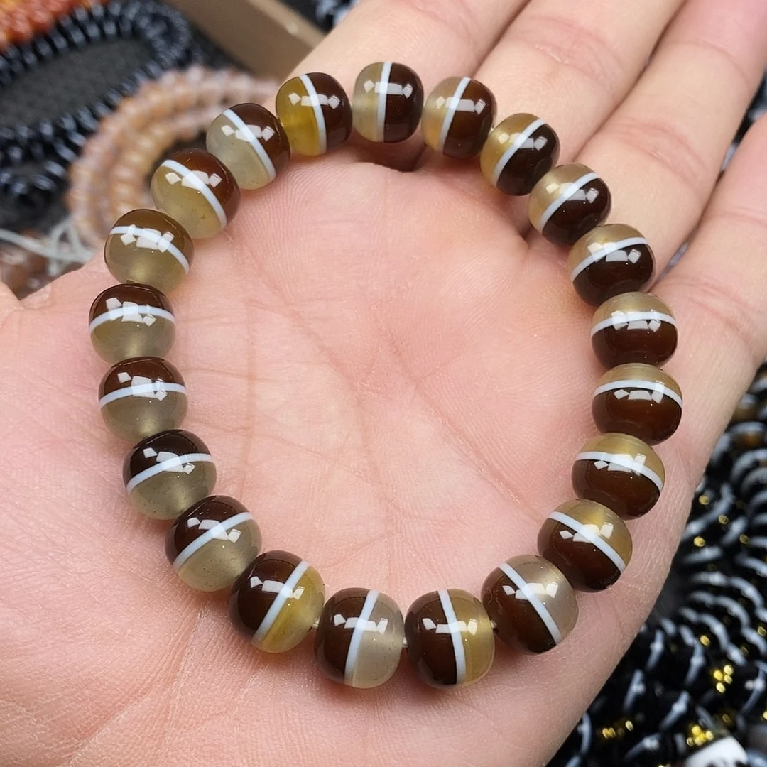 玛瑙/玉髓未镶嵌手链