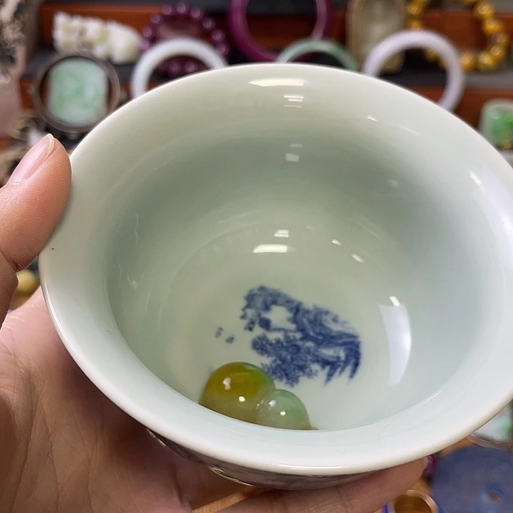 杰***茶杯精美雕刻物件物件