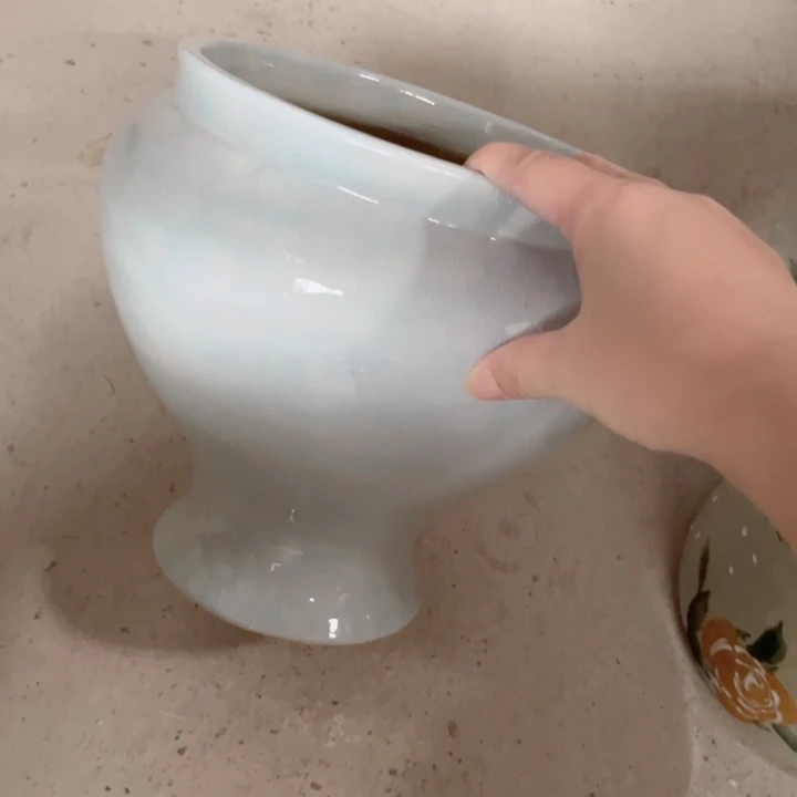 瓷片口18高22 景德镇陶瓷瑕