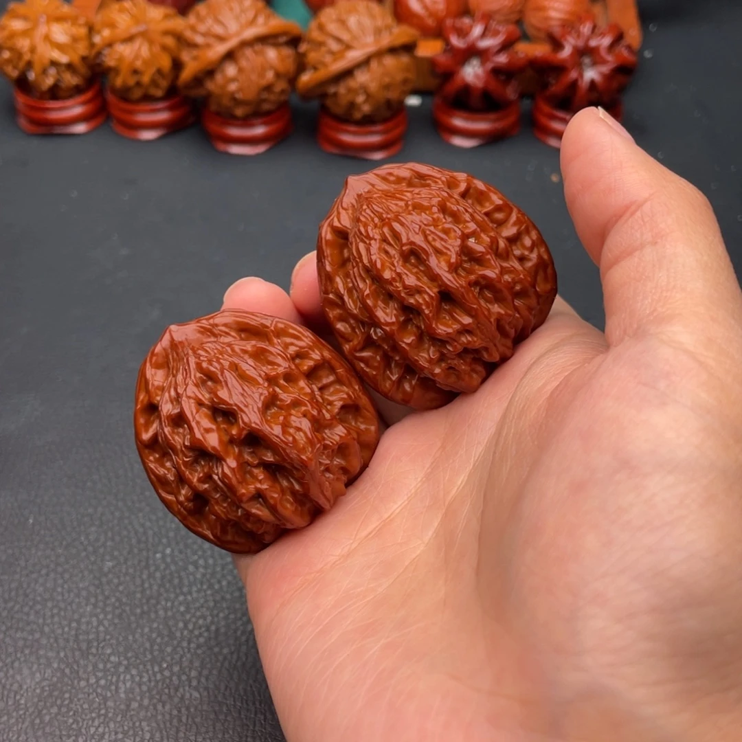 把件文玩核桃麦虎