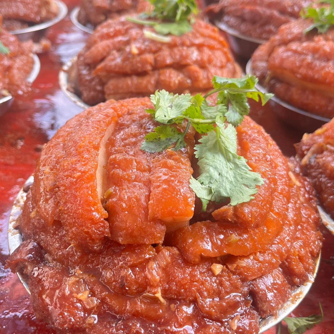 （买一送一） 五香虎皮扣肉农村酒席风味