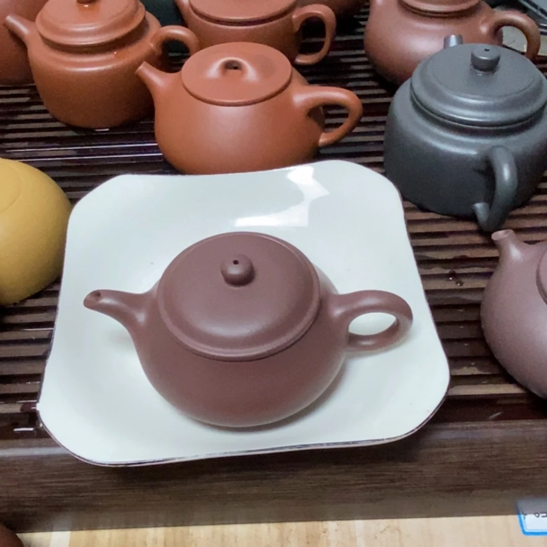 水***装茶壶紫砂茶壺半手工220 c c