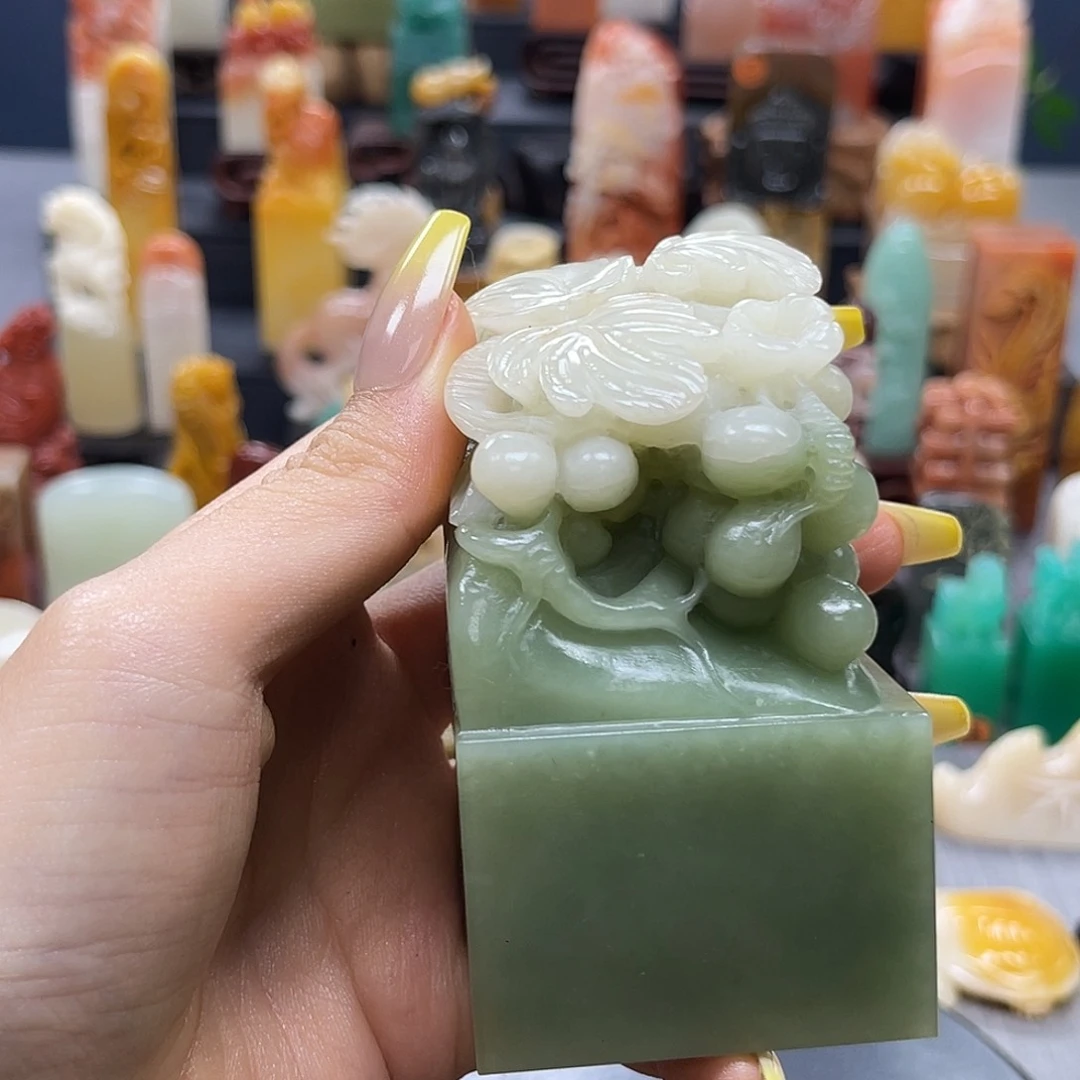 巴林石印石阿*包邮包刻5022
