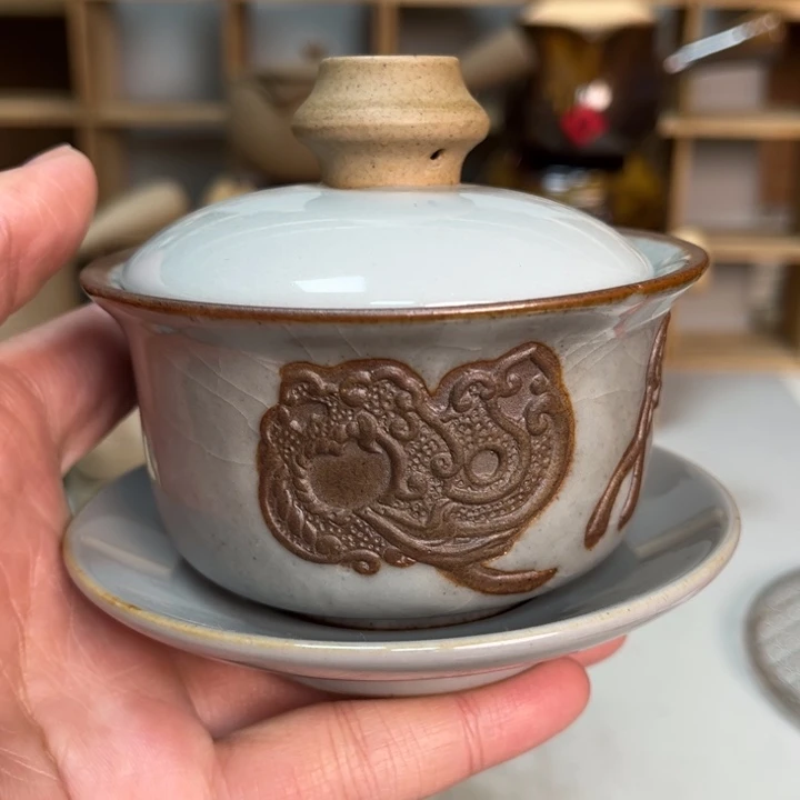 壶老段烧陶瓷茶器