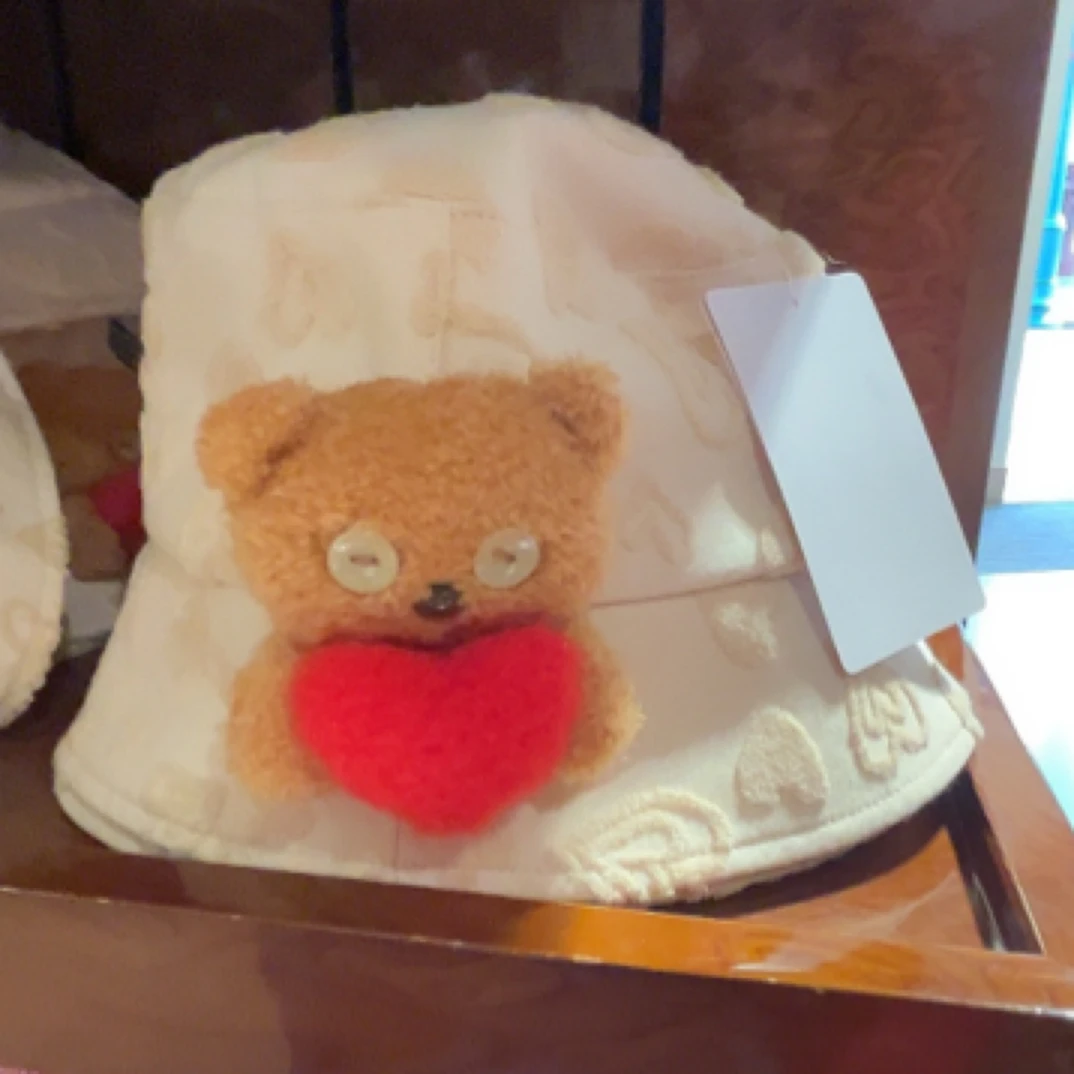 环球影城正品周边代购 小黄人蒂姆小熊 情人节主题帽子