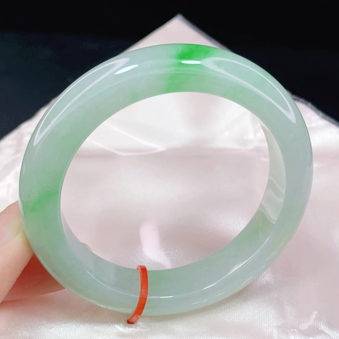 未镶嵌手镯翡翠53.5正圈