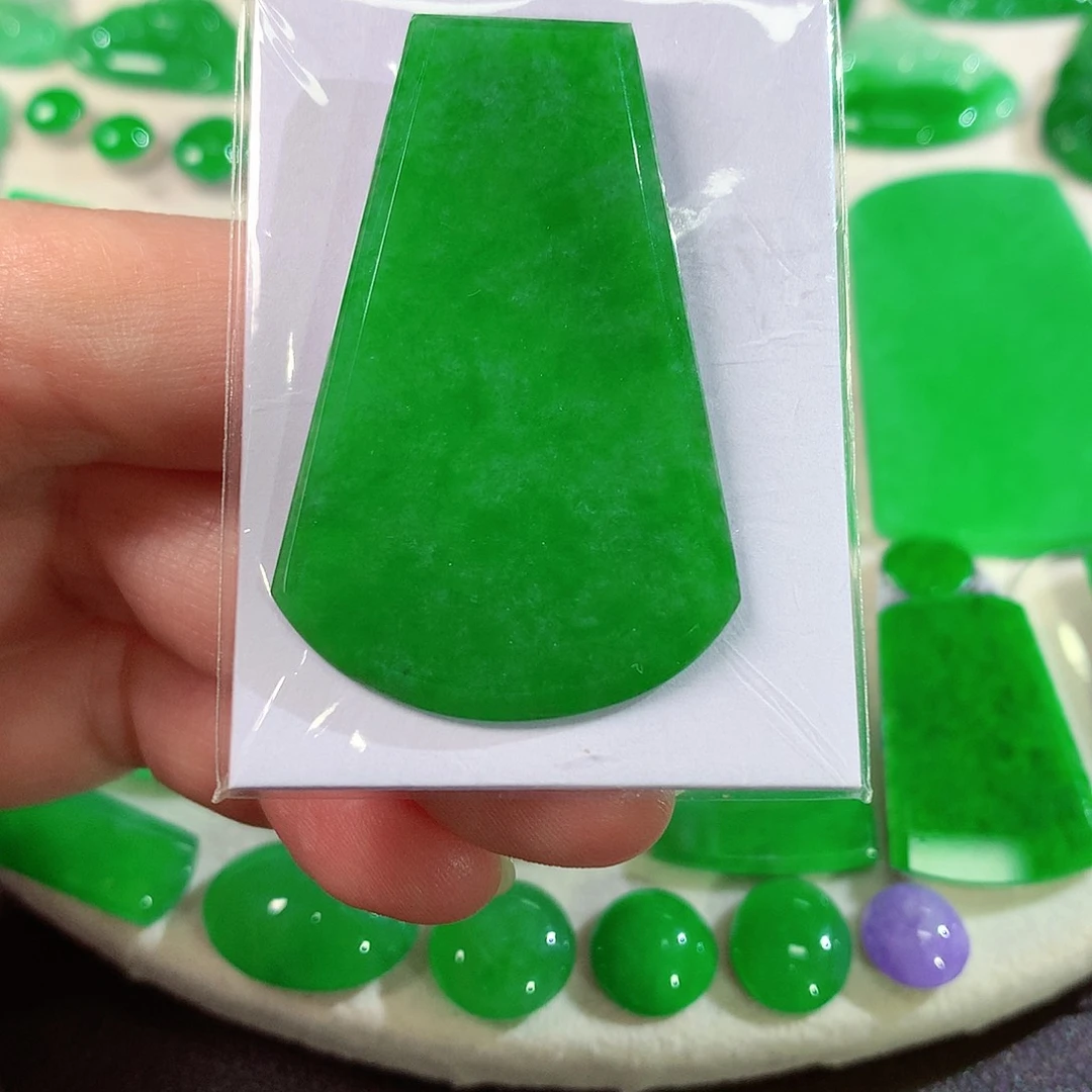 项链未镶嵌翡翠天然翡翠
