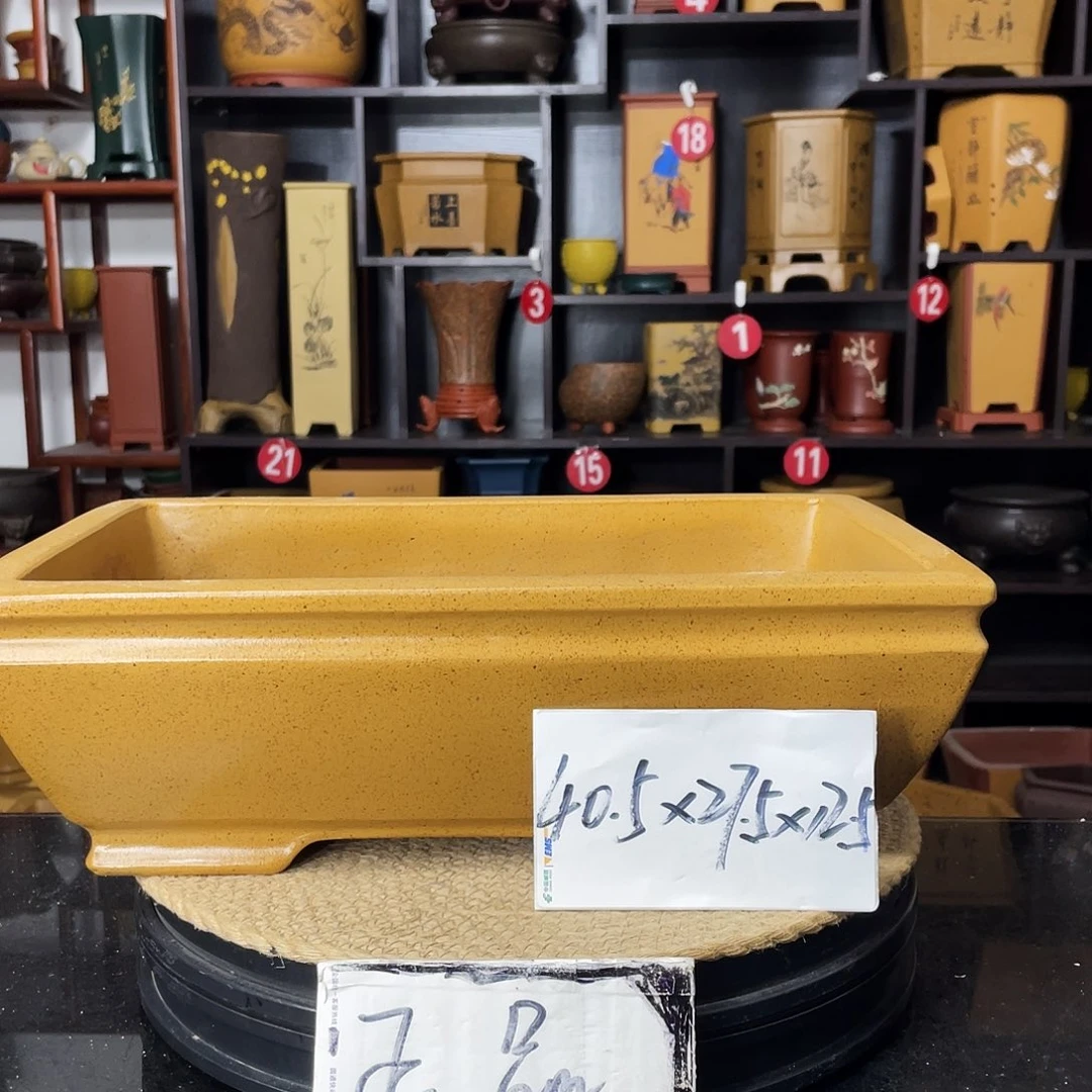 紫砂D-婉秋紫砂花盆