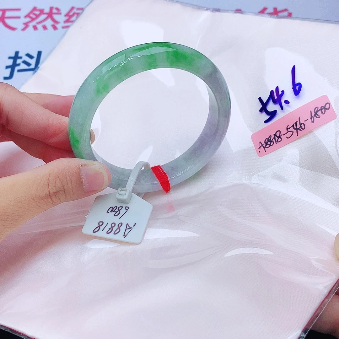 翡翠未镶嵌手镯我