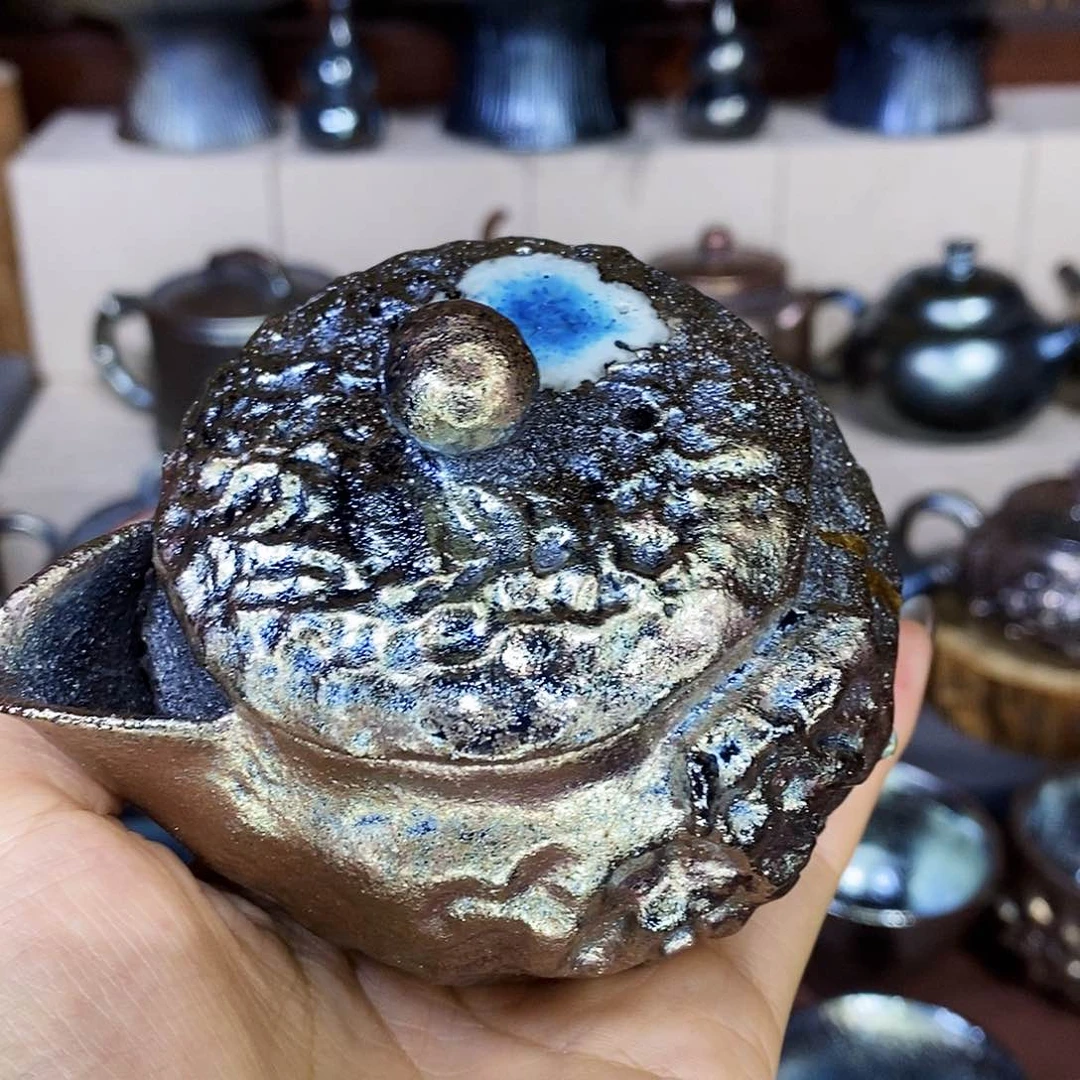 杯未***片云南建水紫陶柴烧