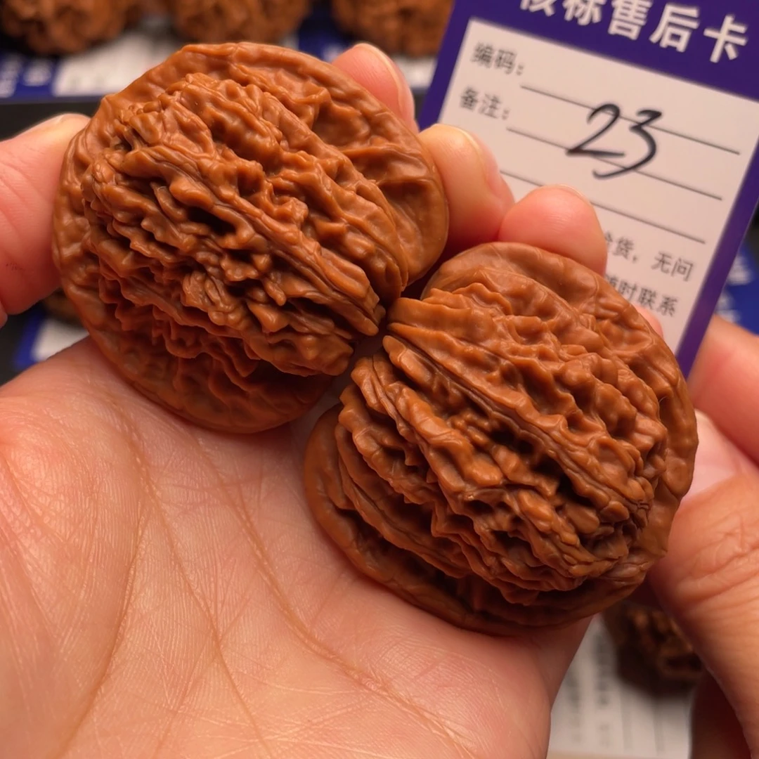 文玩核桃把件四座楼45尺