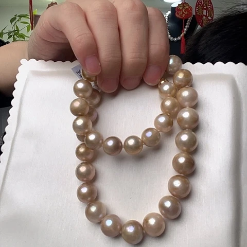 淡水珍珠颈饰未镶嵌