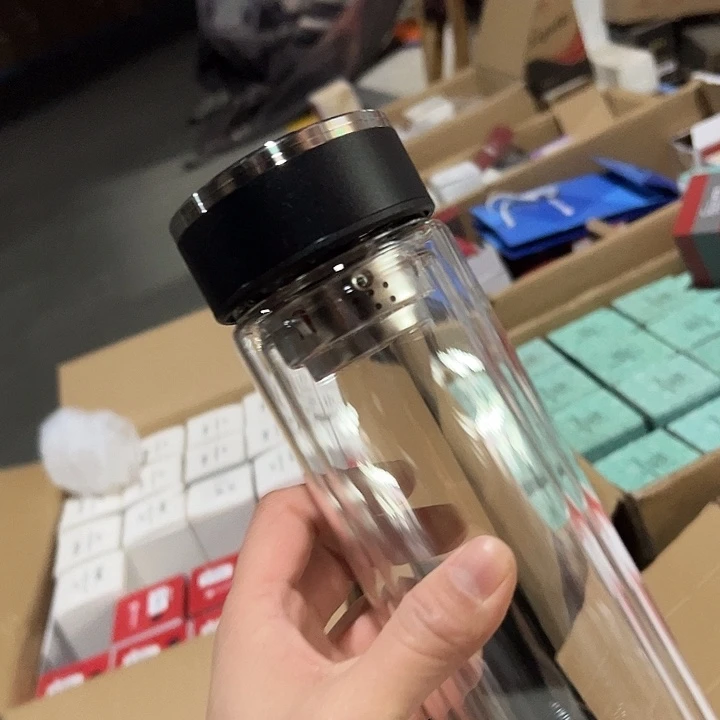 华象双层2228-5玻璃杯