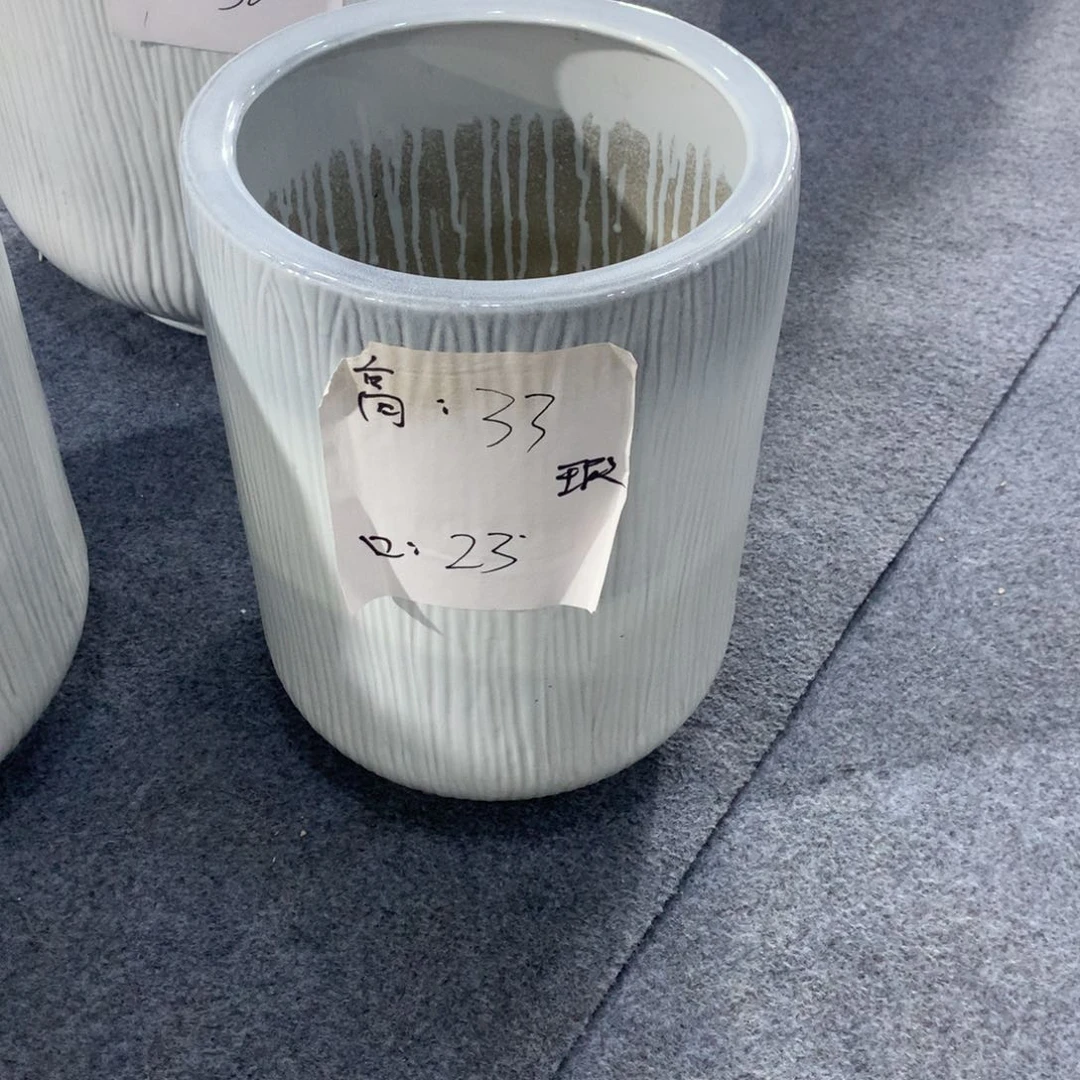 高温陶瓷花盆微瑕