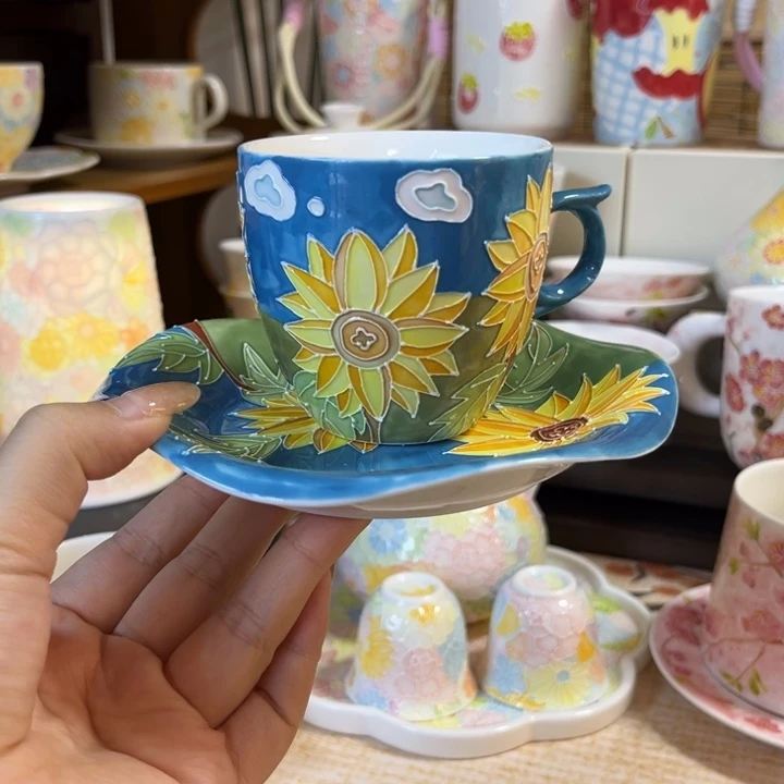 陶瓷手柄款咖啡杯