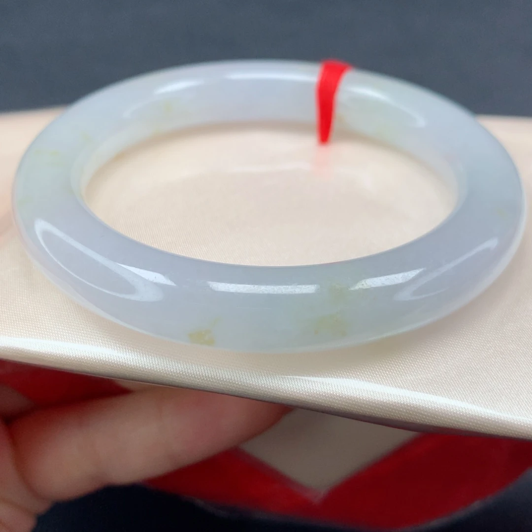 未镶嵌手镯翡翠，48号圆条