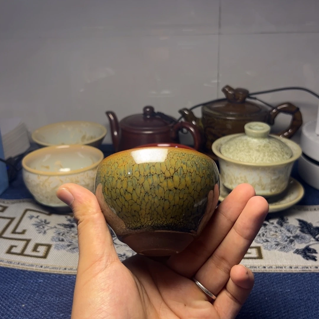 建阳建盏喝茶主人杯