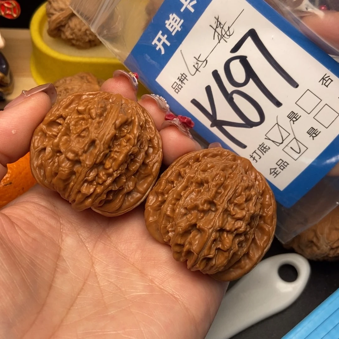 桃核吊坠核桃四座楼狮子头