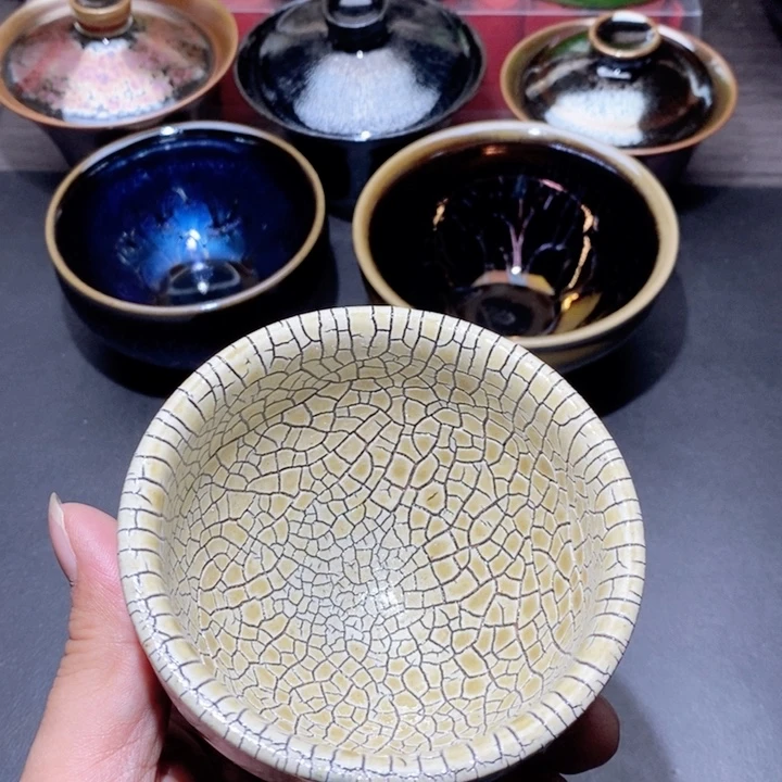 茶盏建盏主人杯品茗杯茶壶茶具
