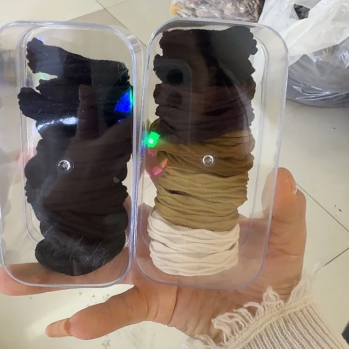 布艺合金高弹发绳-1