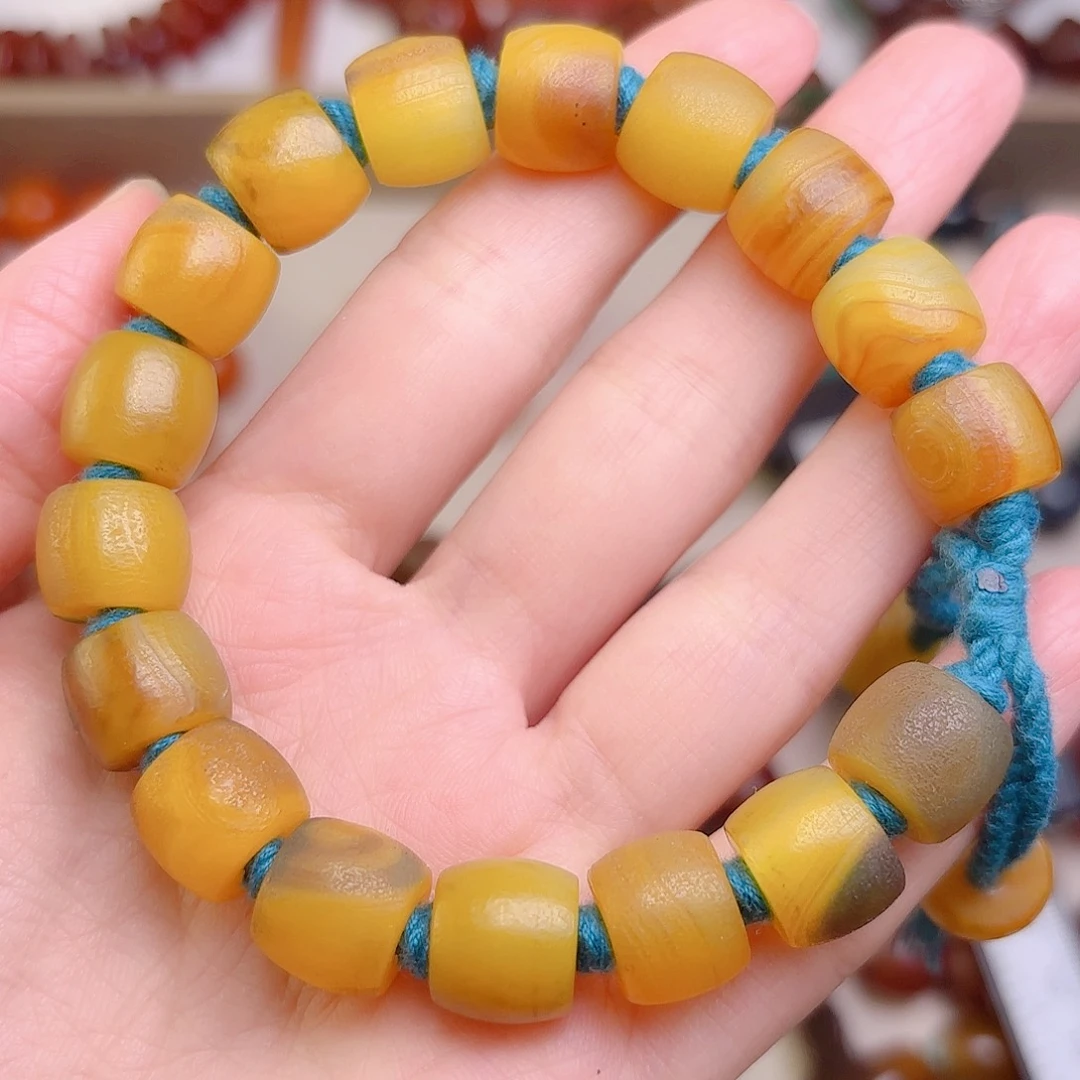 小***筋玛瑙/玉髓未镶嵌颈饰