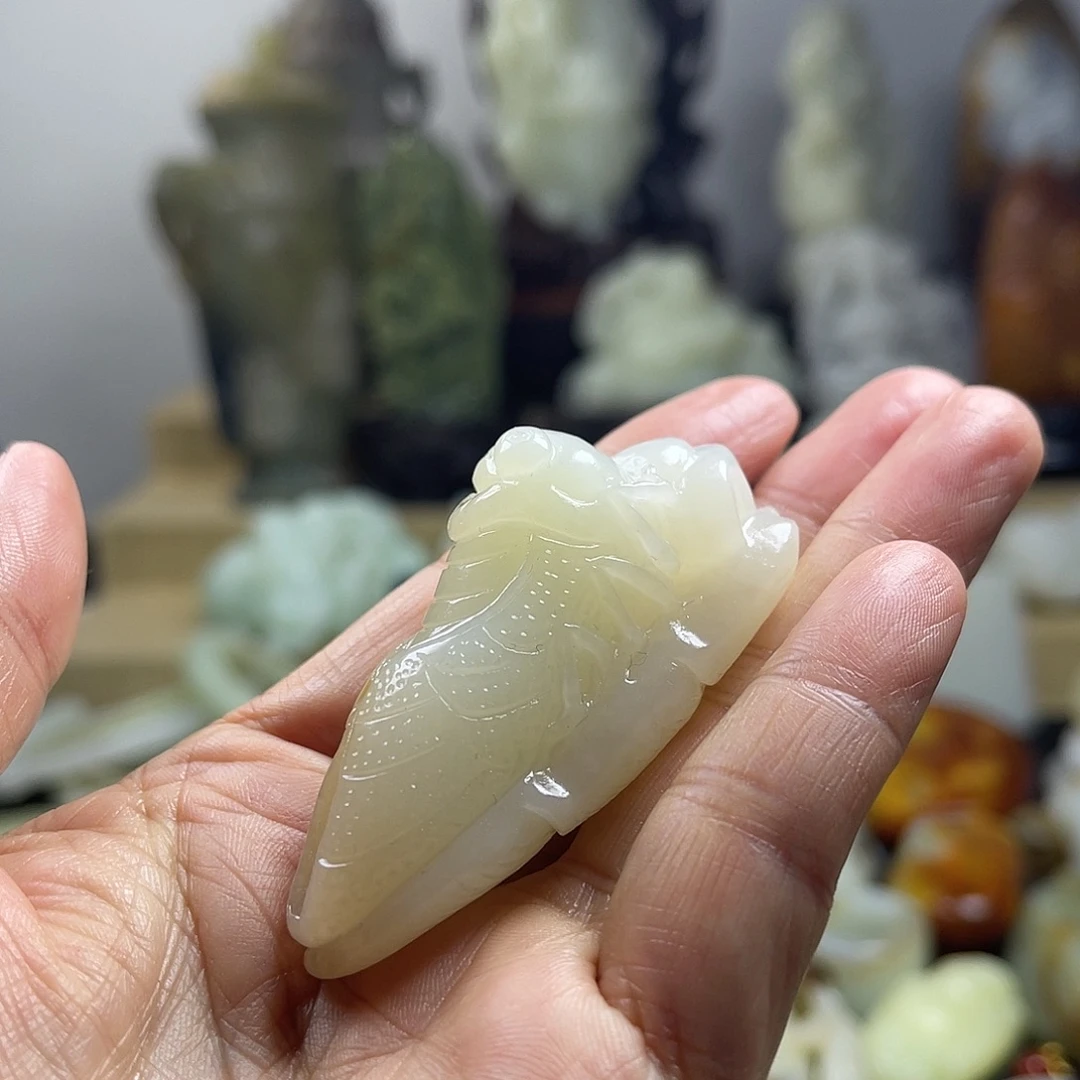 和田玉（糖玉）未镶嵌挂件