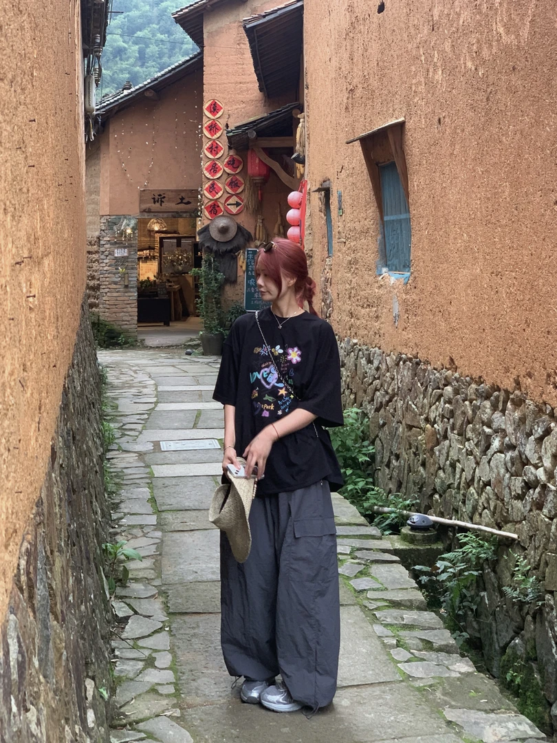 MAO STUFF 夏季新款可爱减龄卡通印花T桖韩国百搭套头短袖上衣女