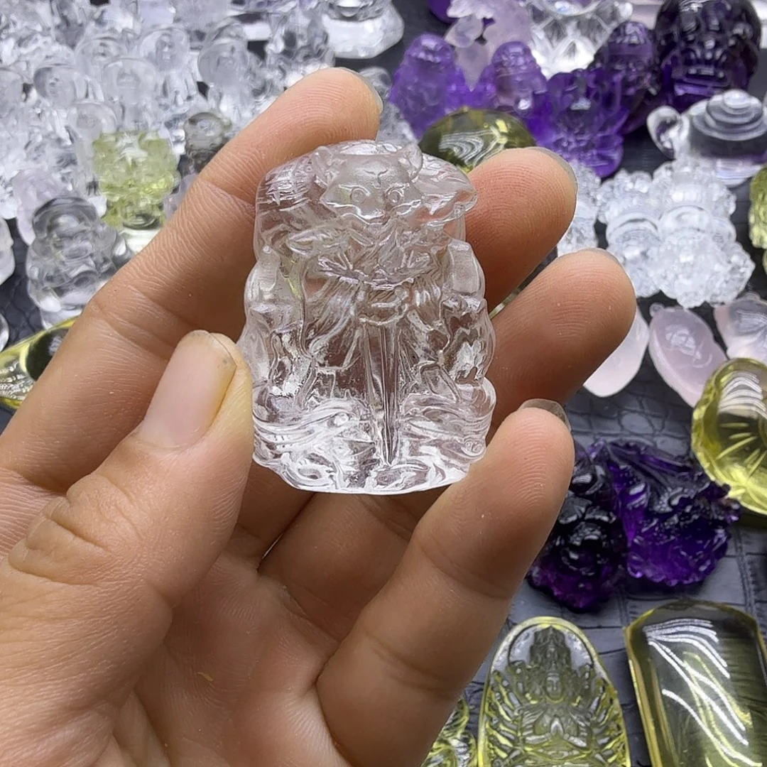 未镶嵌水晶吊坠(不含链)