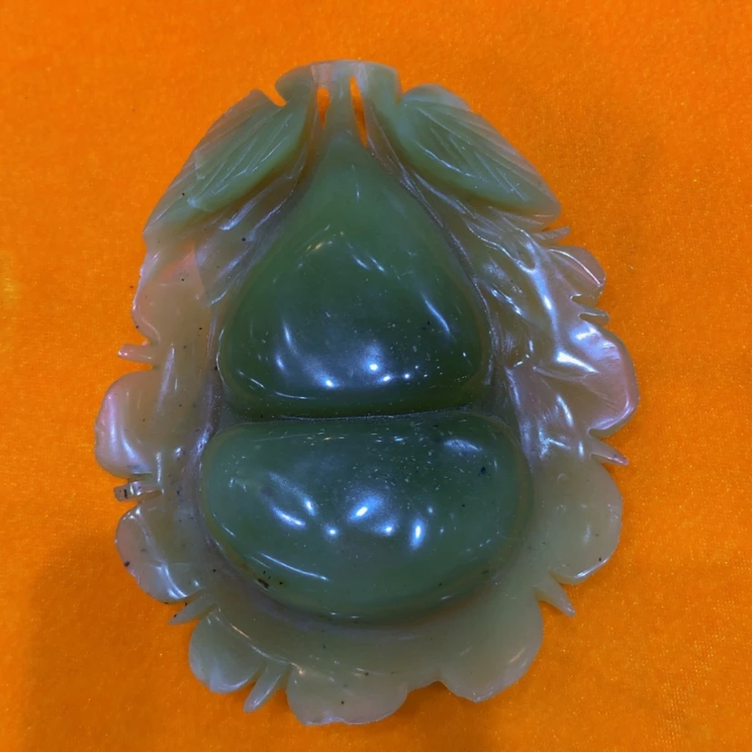 【闪购商品】蛇纹石玉未镶嵌摆件覆膜@****光