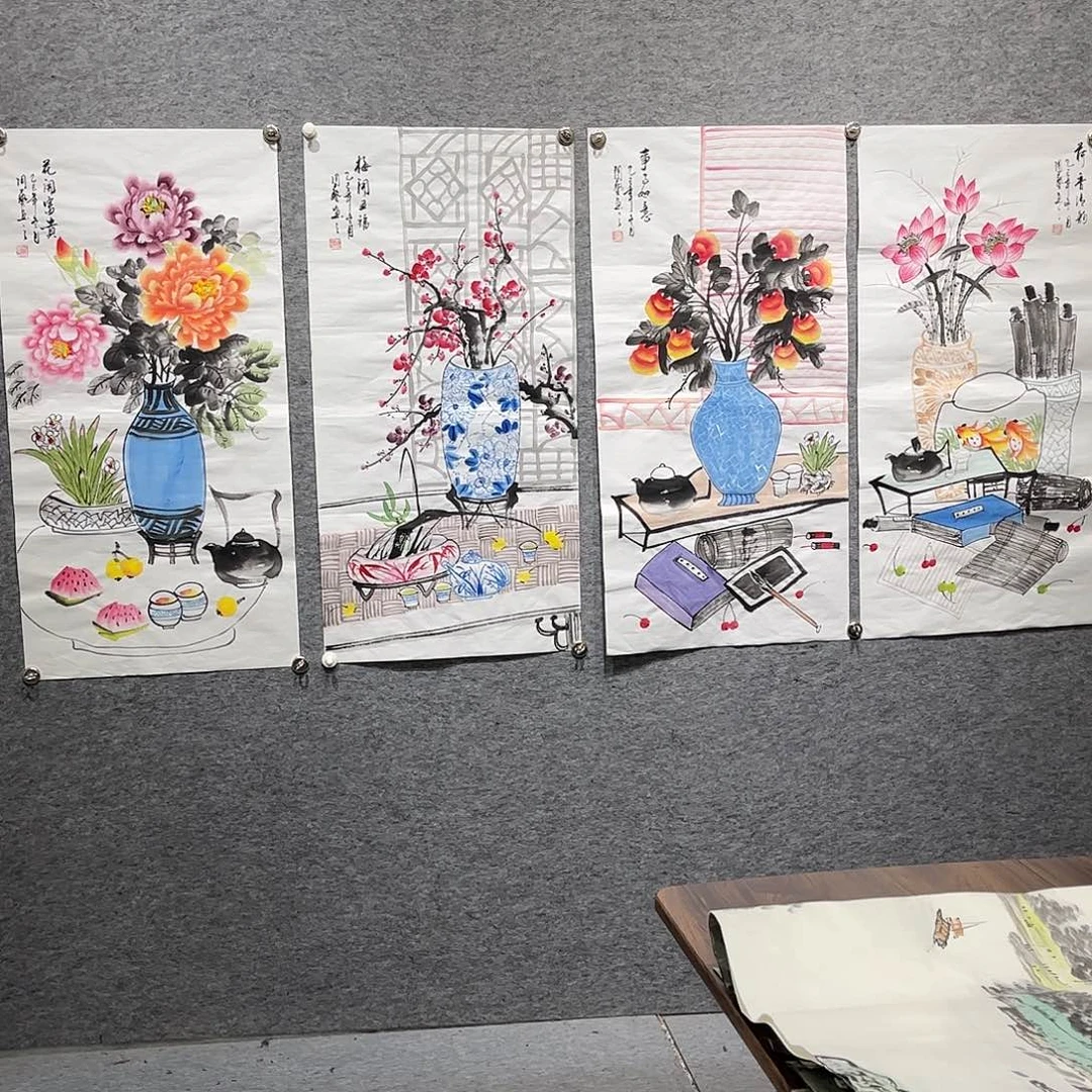 国画H精品国画作品任发一张