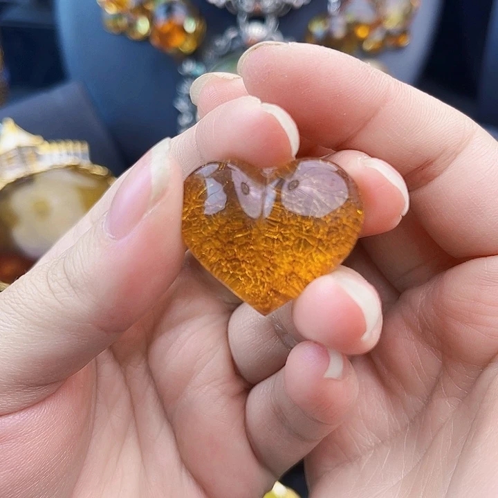 琥珀未镶嵌裸石裸石