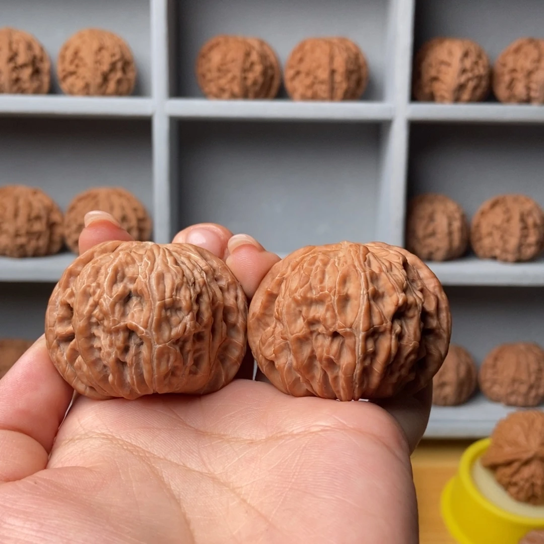 江***晏吊坠文玩核桃全品44磨盘