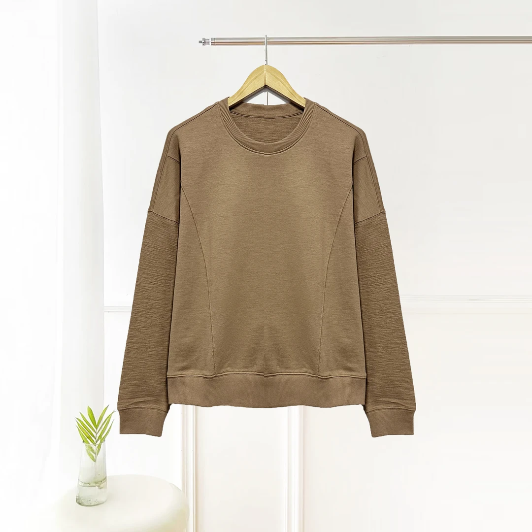 新品上新！时尚百搭圆领套头卫衣H179