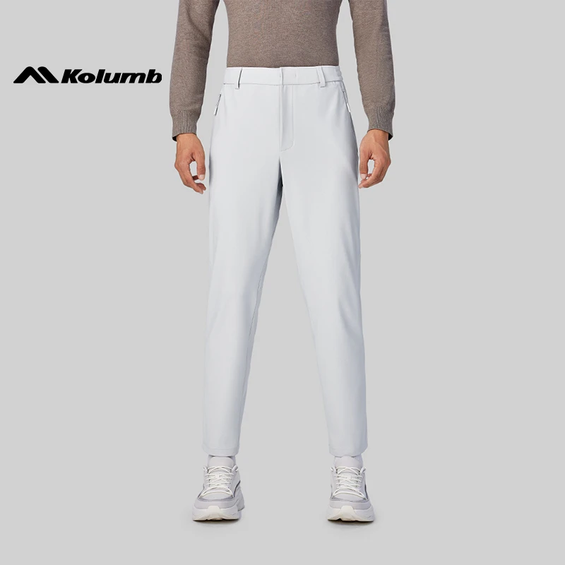 Kolumb哥仑步软壳裤男款户外运动防风防水登山裤防泼水旅行徒步裤
