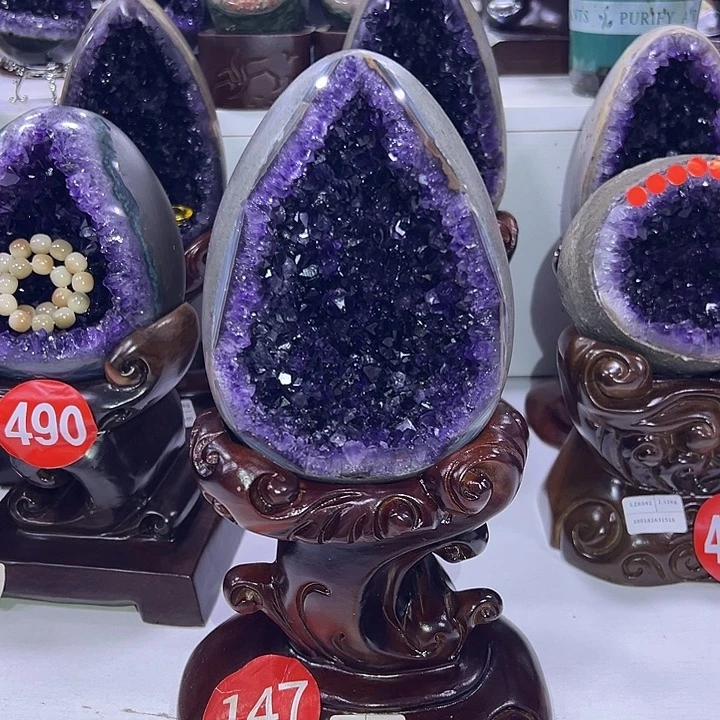 未镶嵌大型摆件（非配饰）紫晶