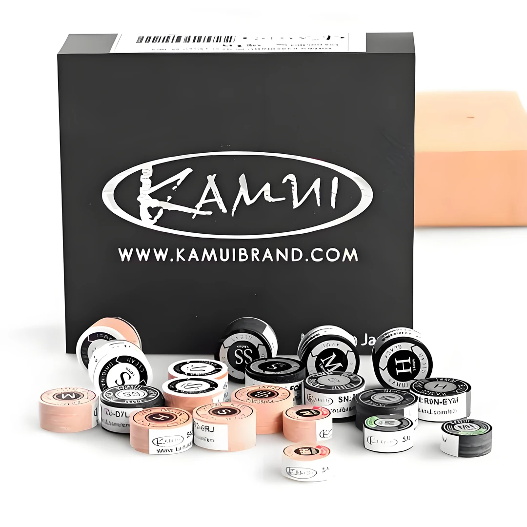 日本卡姆KAMUI台球杆14mm大头杆皮头