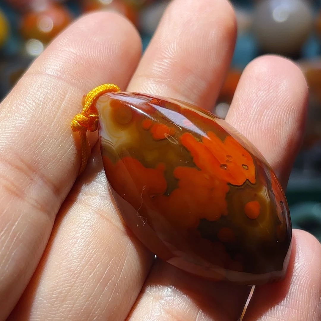 玛瑙/玉髓吊坠(不含链)未镶嵌