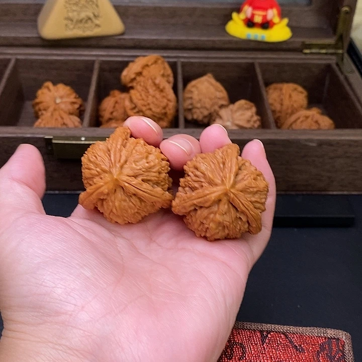 子***程把件文玩核桃白奔