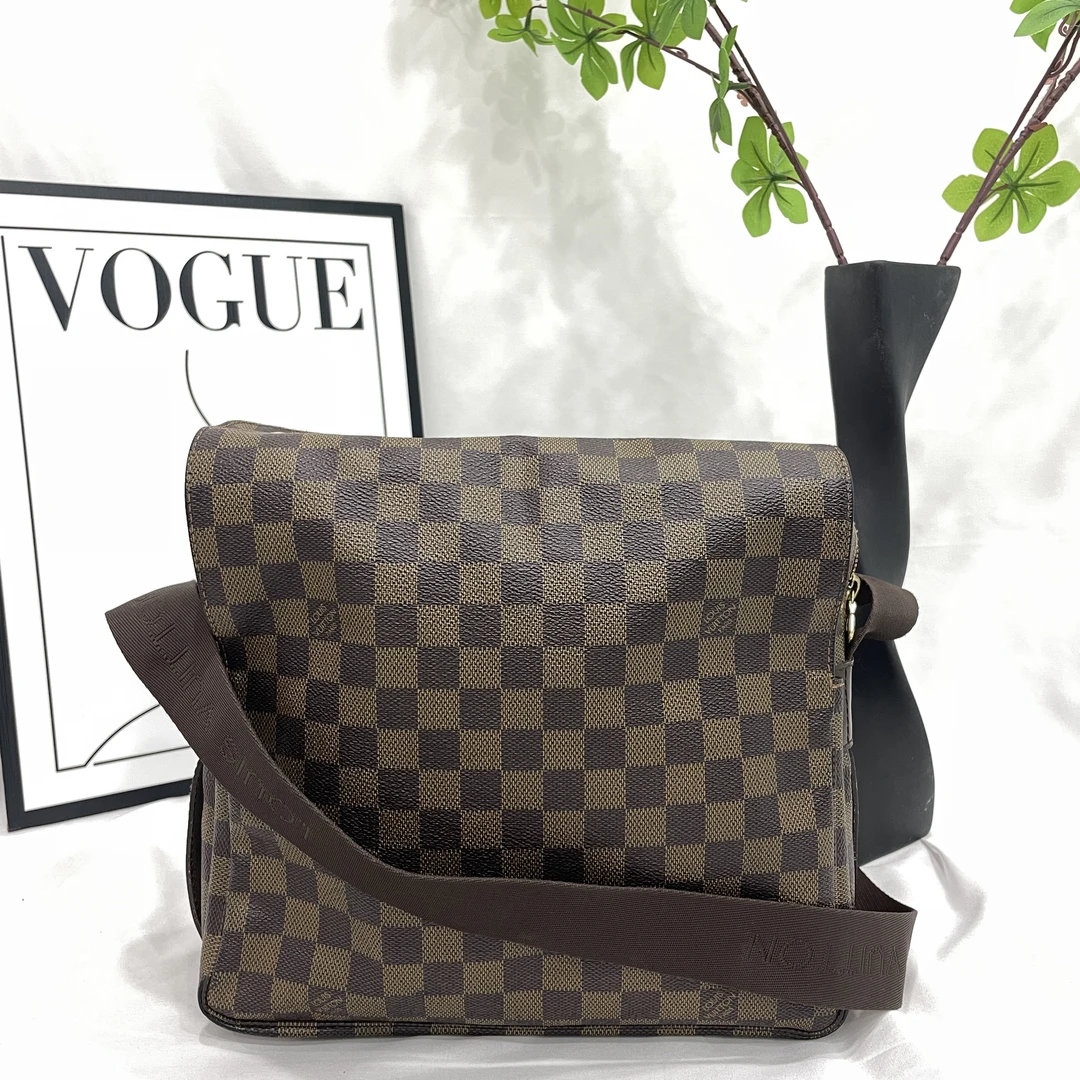 95新 LouisVuitton/路易威登 棋盘格斜挎包/15156