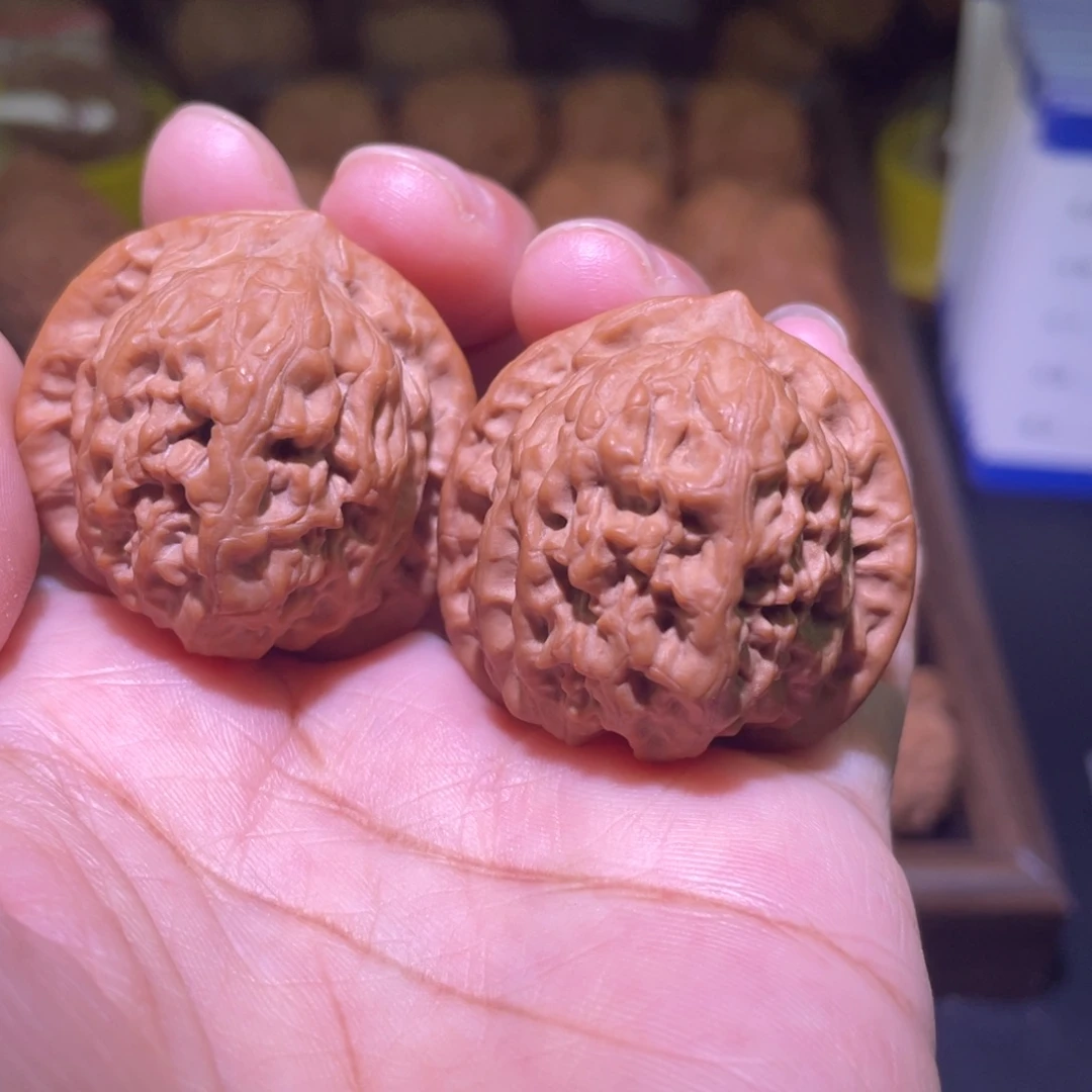 把件文玩核桃蚂蚁沟