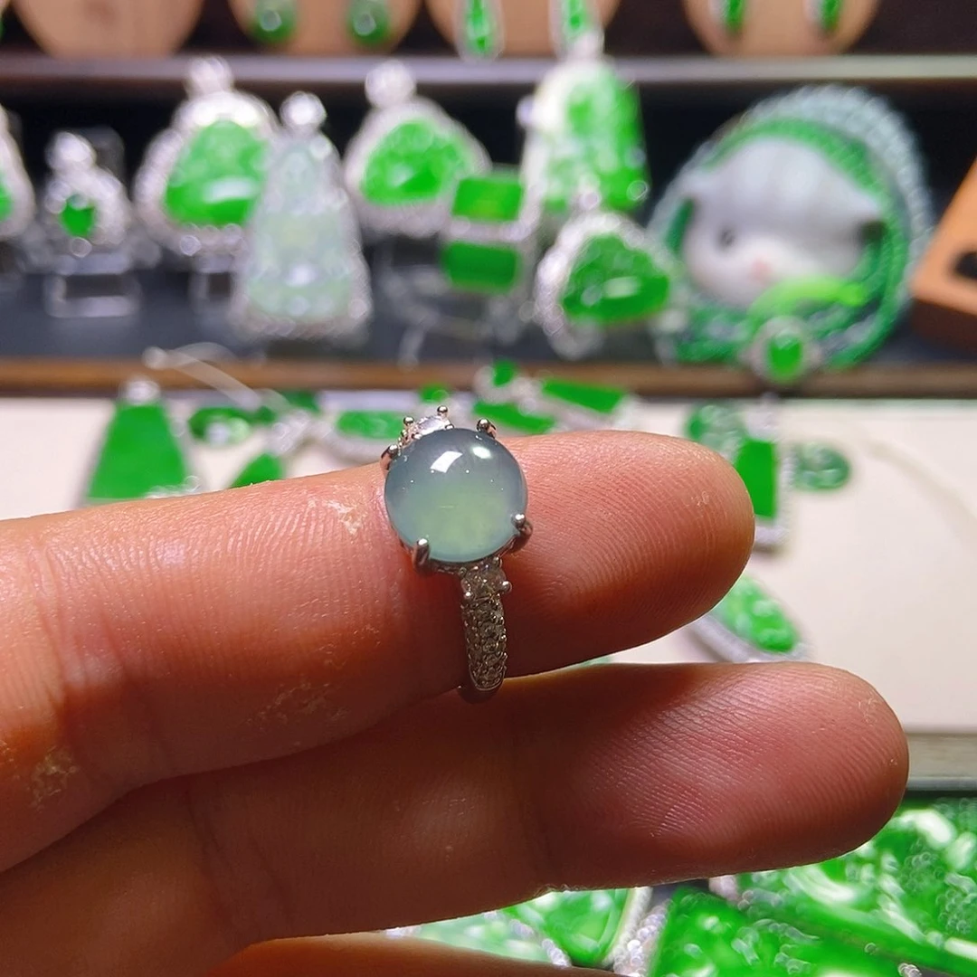 翡翠戒指未镶嵌746戒指