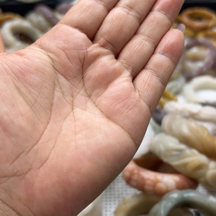 未镶嵌手镯(圆镯)木变石(鹰眼石)贵*