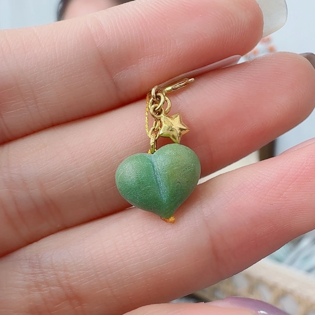 绿松石18K金镶嵌珠宝奇石