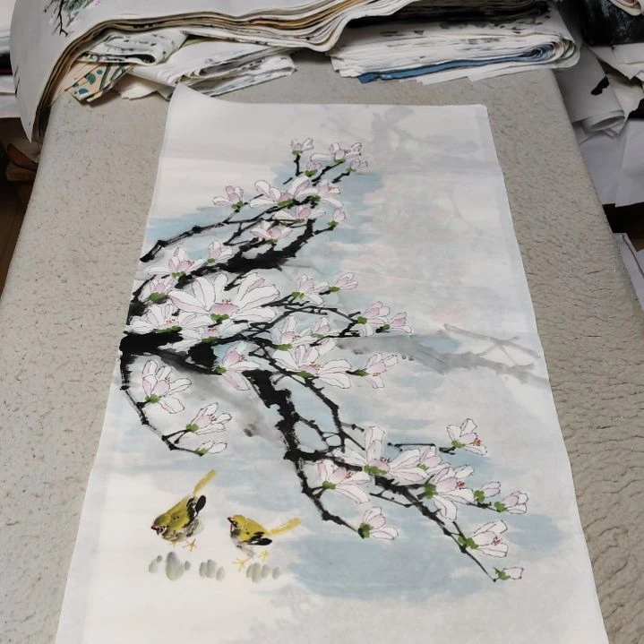 口***-国画国画花鸟花鸟国画
