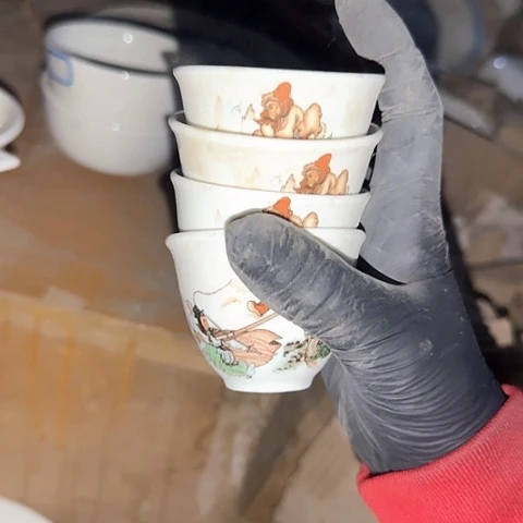 瓷片黑点失圆国营厂库存