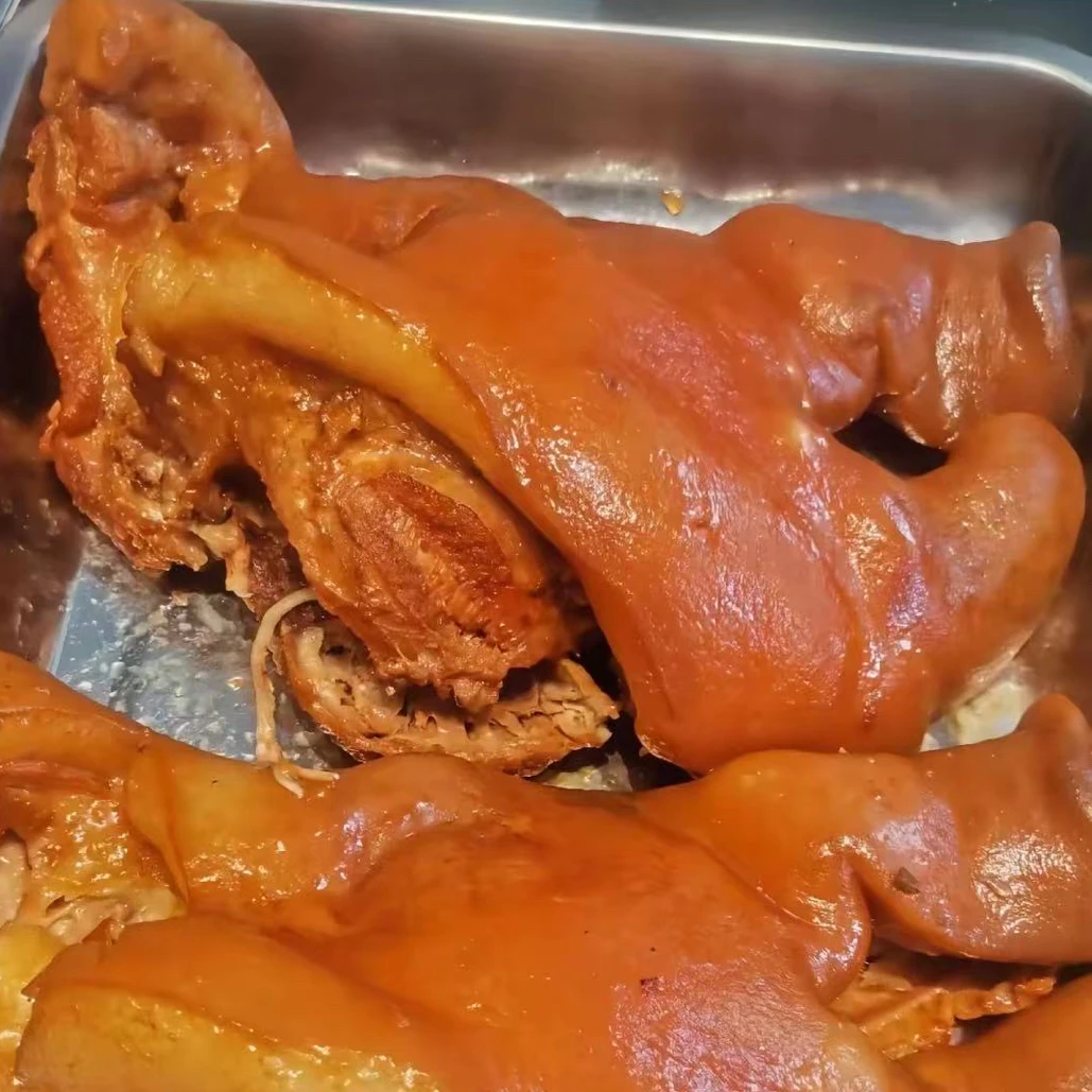 五香卤猪头肉真空包装开袋即食  半边猪脸大约750克