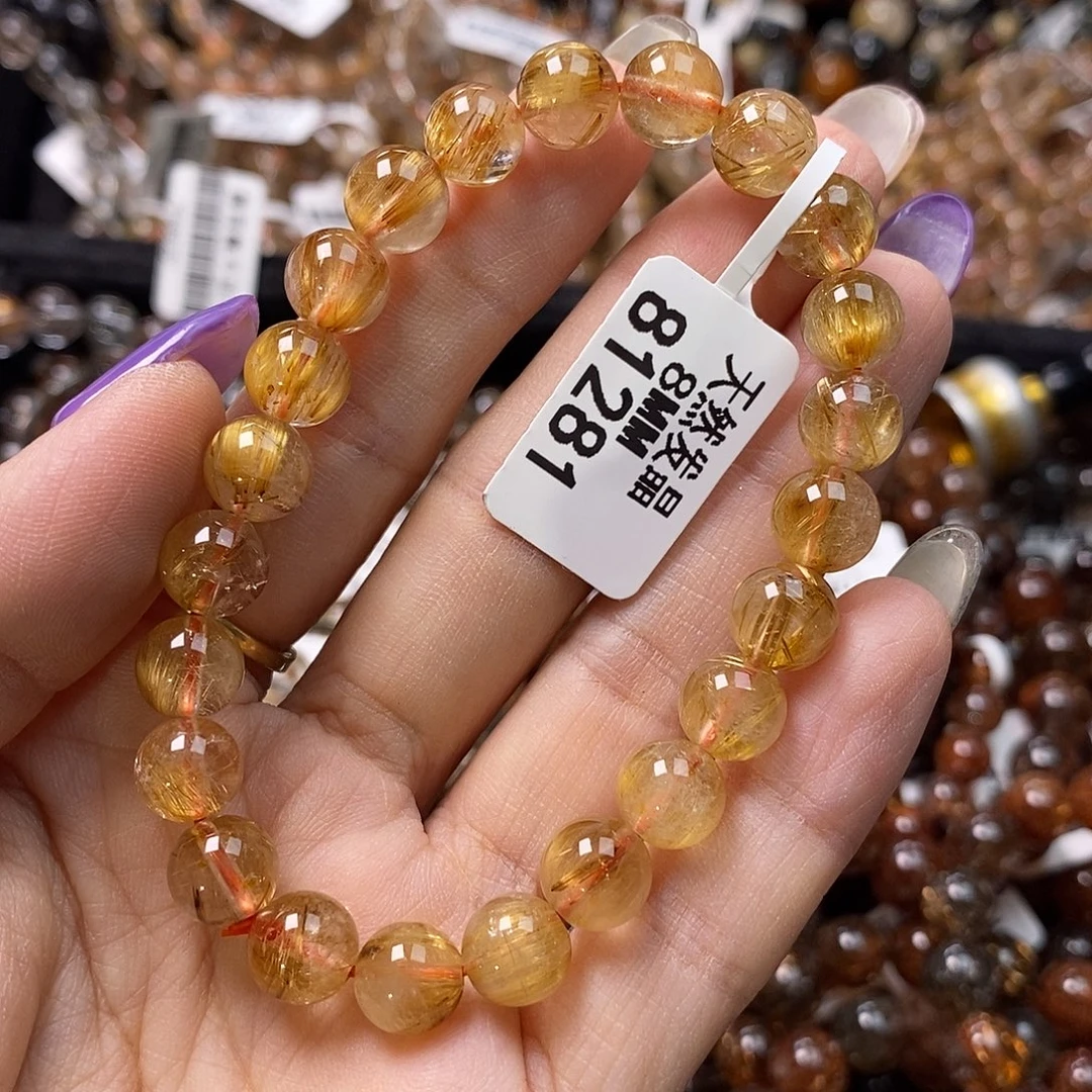 水晶未镶嵌手链水