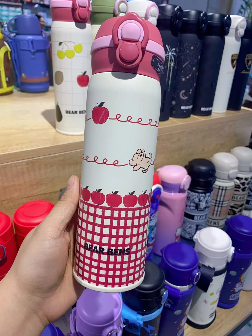 成人款双饮保温杯316不锈钢、吸管、直饮2用